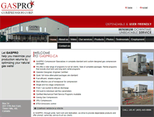 Tablet Screenshot of gaspro.ca